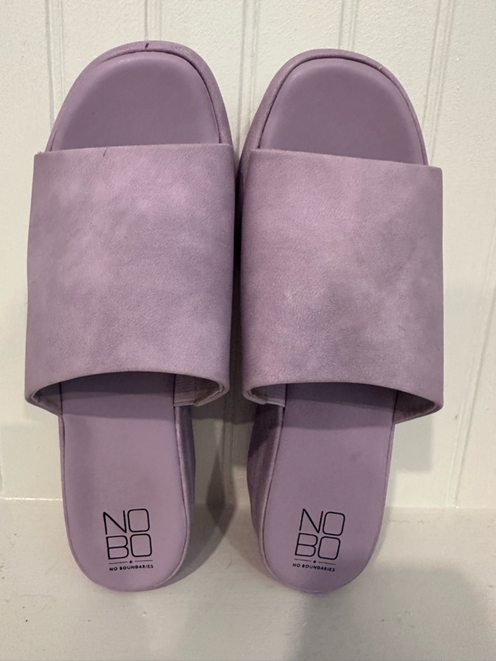 NOBO Lavender Slide Sandals for Women